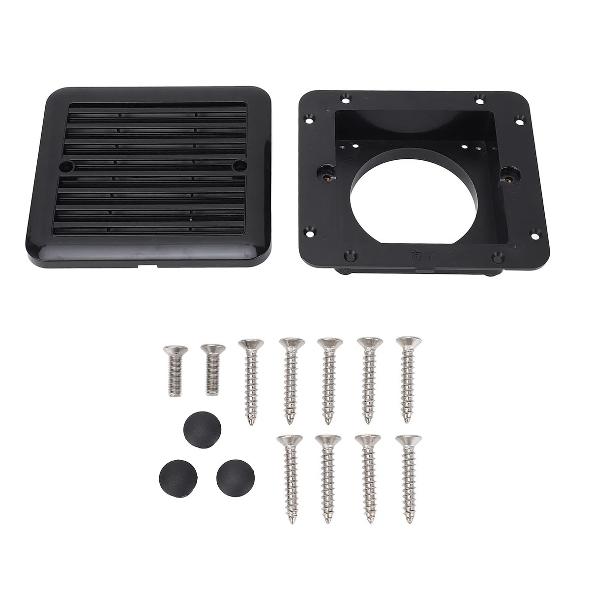 Generic Grille de Ventilation Latérale pour Camping-car, Performance Durable pour les Entrepôts de Camping-cars, Matériau ABS